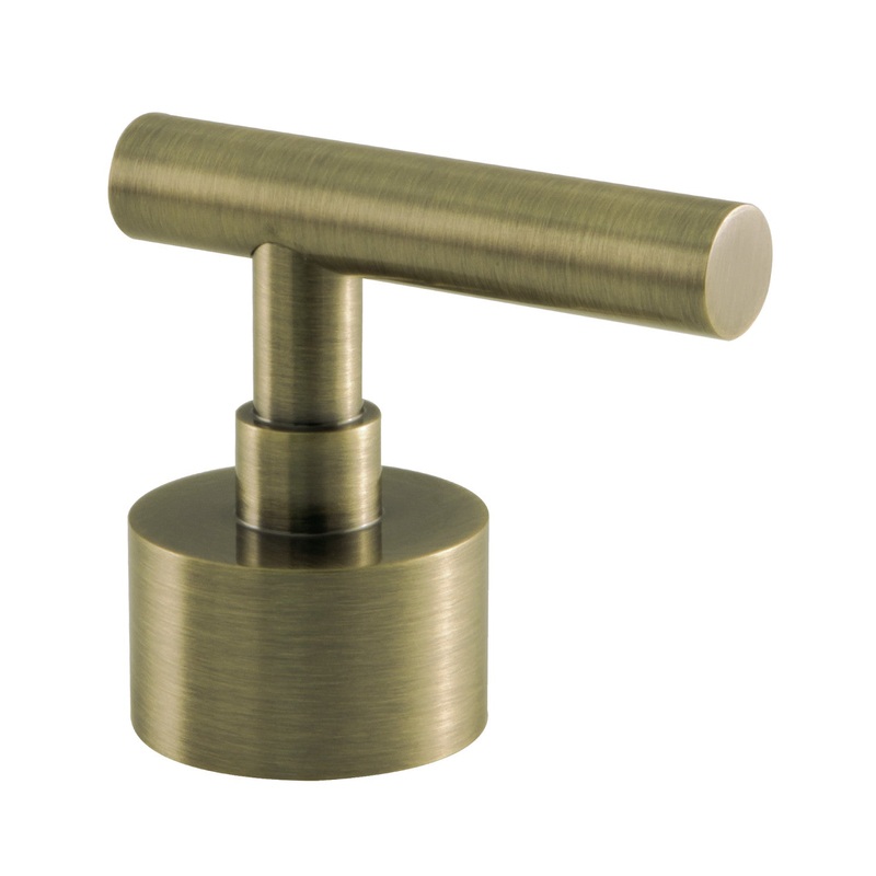 KSH2963CML Metal Lever Handle, Antique Brass