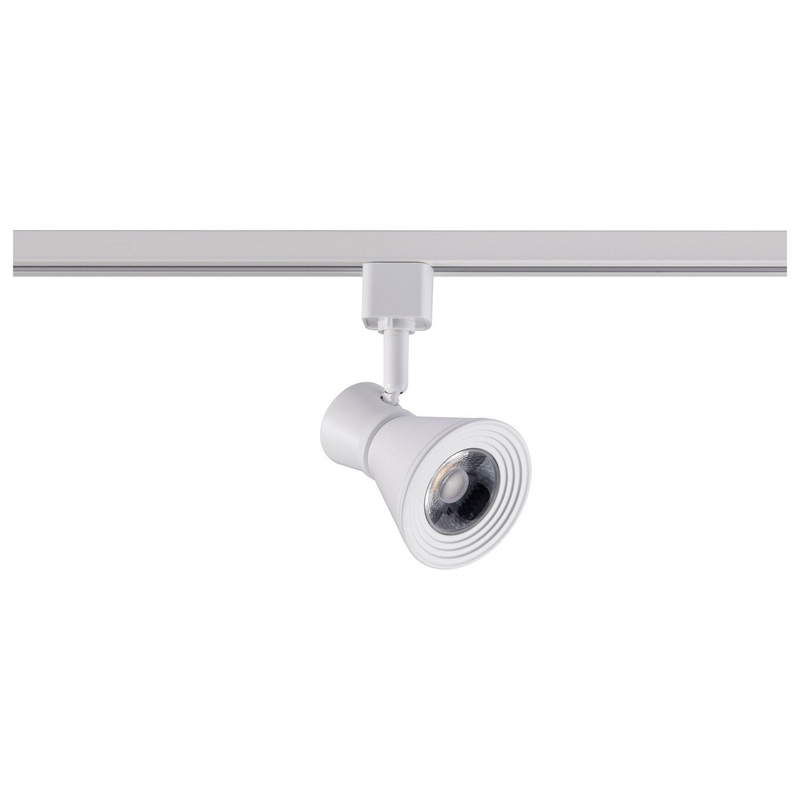 LED Track Head in Matte White Finish by Nuvo Lighting
