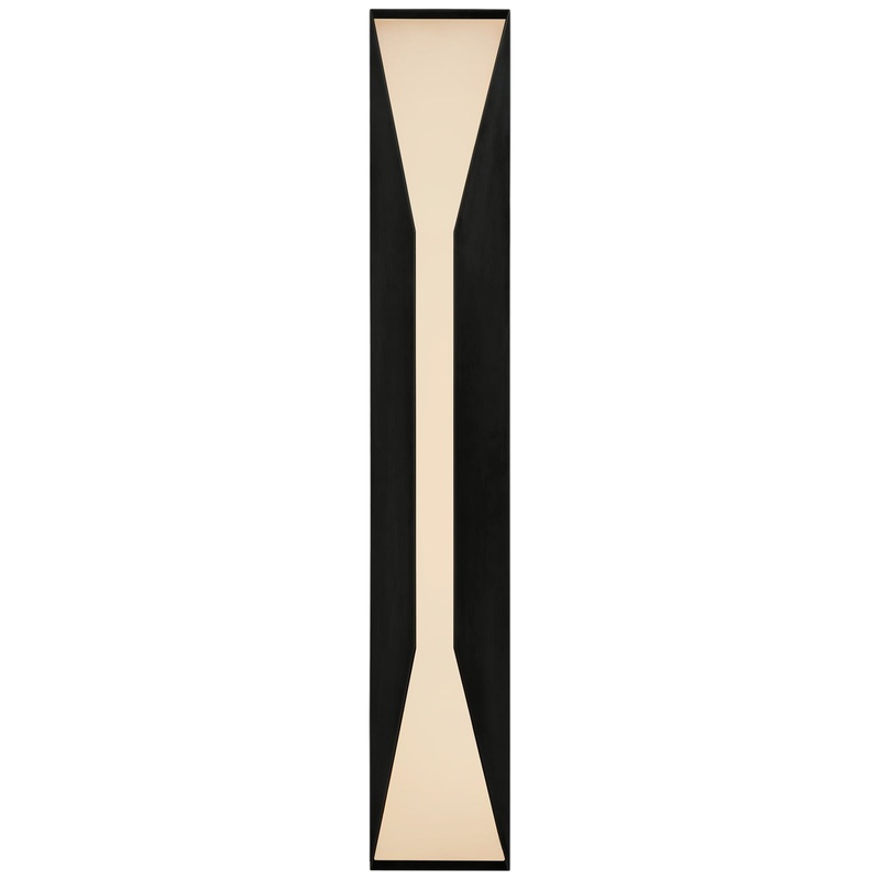 LED Wall Sconce from the Stretto Collection in Bronze Finish by Visual Comfort Signature