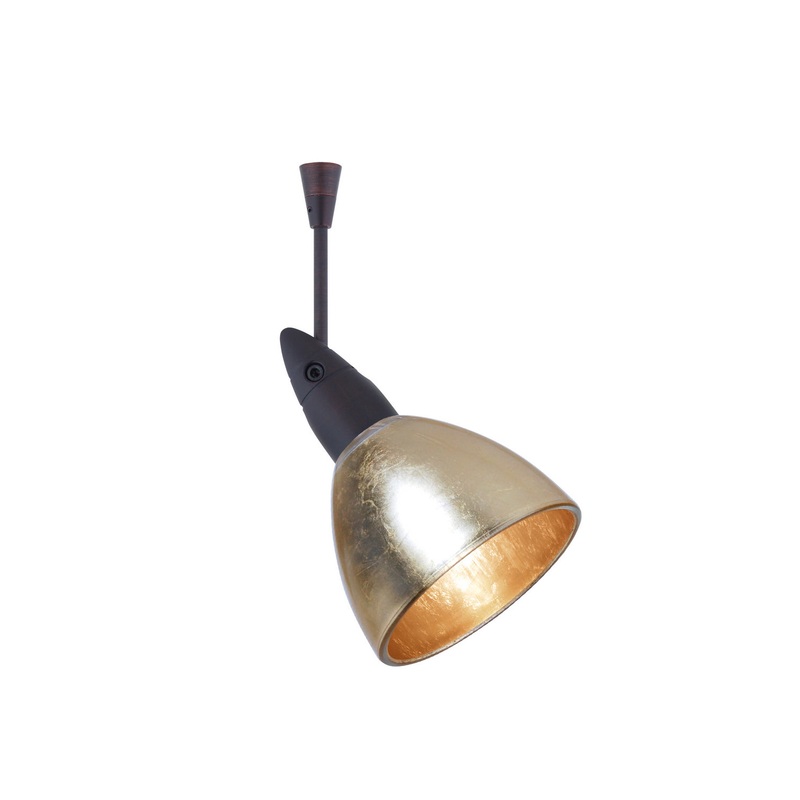 One Light Spotlight from the Divi Collection in Bronze Finish by Besa