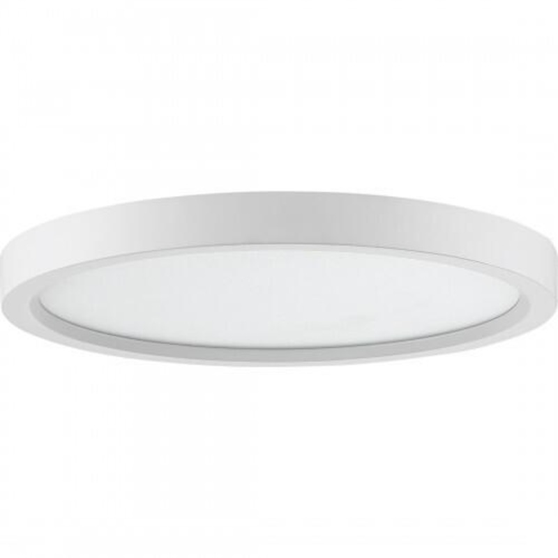 Quoizel OST1711W Outskirts Flush mount 11″d white Flush Mount