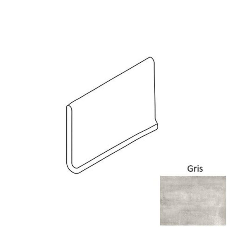 Roca Tile Usa Inc Elegant Ideas Nolita 6X12 Cove At612 Gris Color Body Porcelain – Afnol002-At612