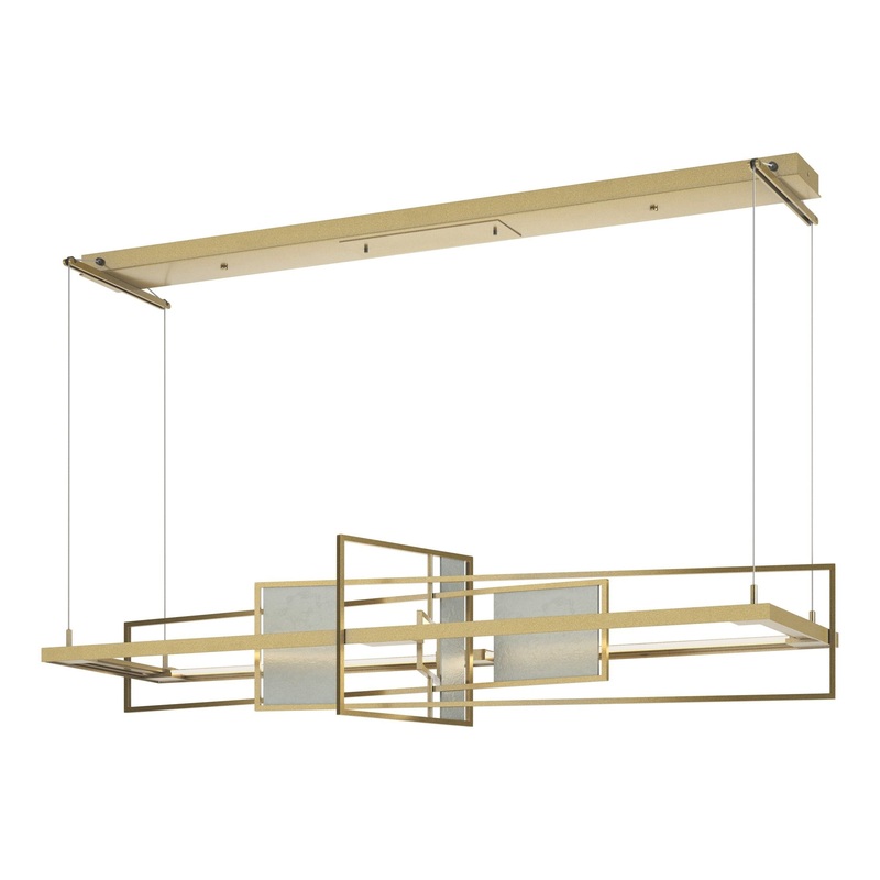 Summer LED Pendant Modern Brass Vintage Platinum