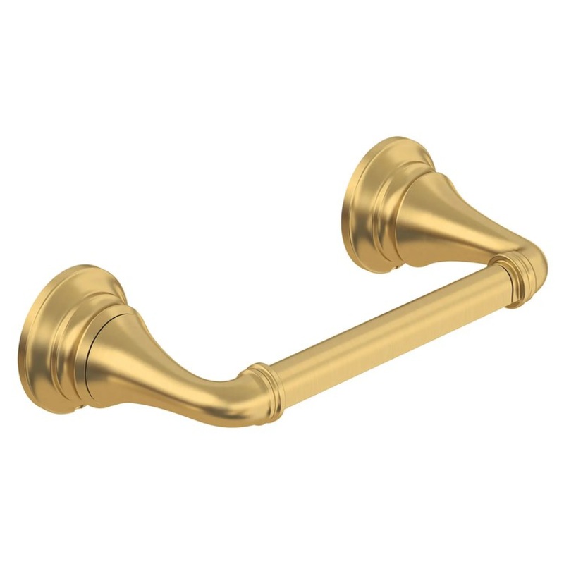 Toilet Paper Holder Delancey Pivoting Brushed Cool Sunrise Metal 3-7/8 Inch Concealed Mount