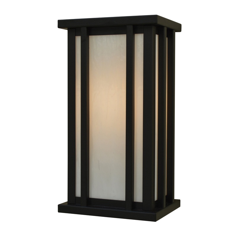 Arroyo GLS-6WO-BZ Glencoe One Light Wall Mount Bronze