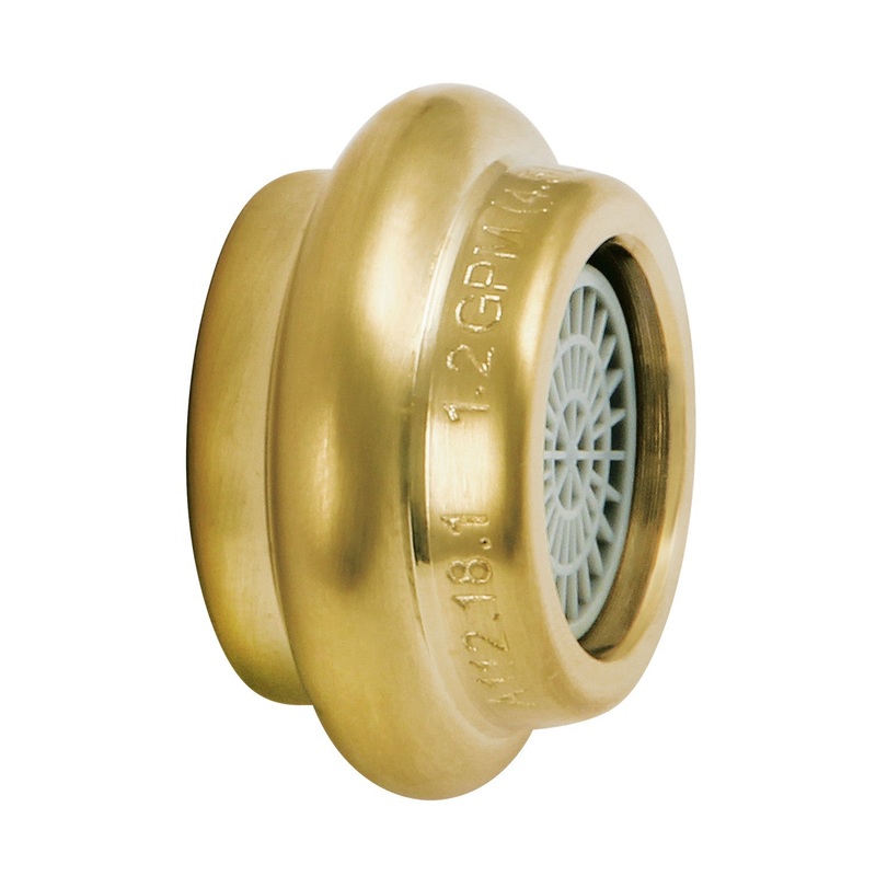 Cal Green Z12KBSA1797 Cal Green 1.2 GPM Female Aerator, Brushed Brass