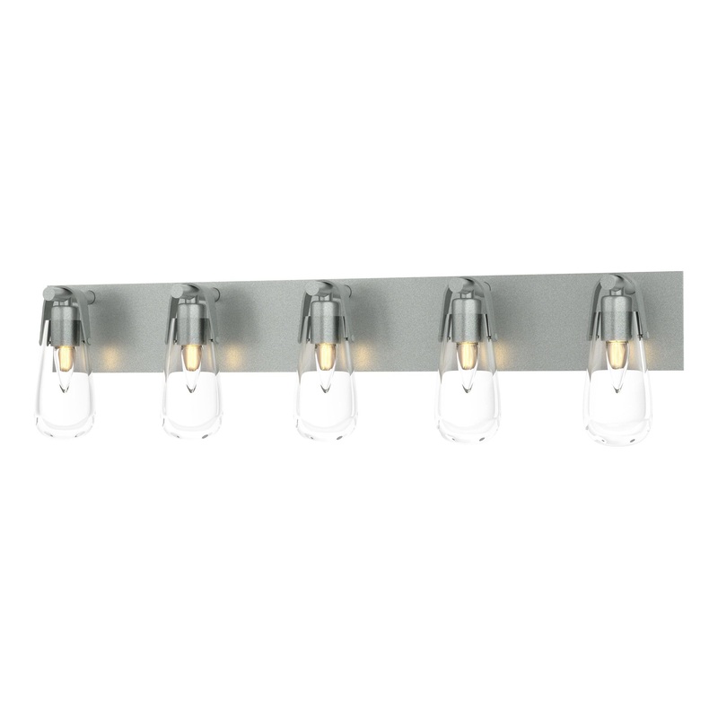 Eos 5-Light Bath Sconce Vintage Platinum