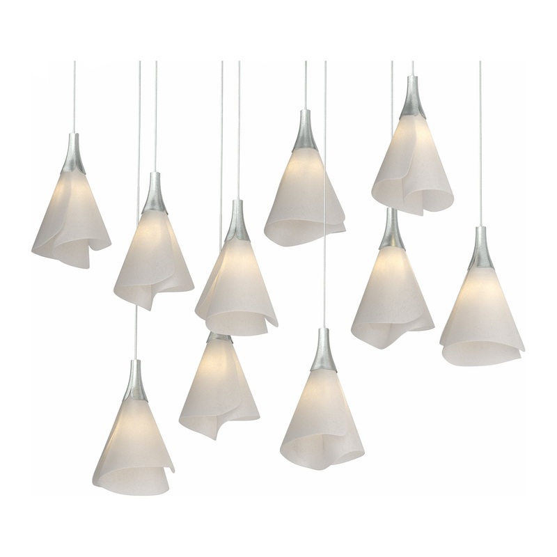 Mobius 10-Light Pendant Vintage Platinum