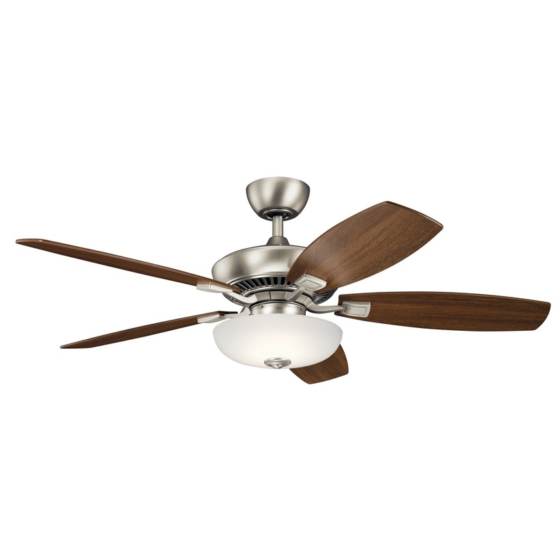 52″Ceiling Fan from the Canfield Pro Collection in Brushed Nickel Finish by Kichler
