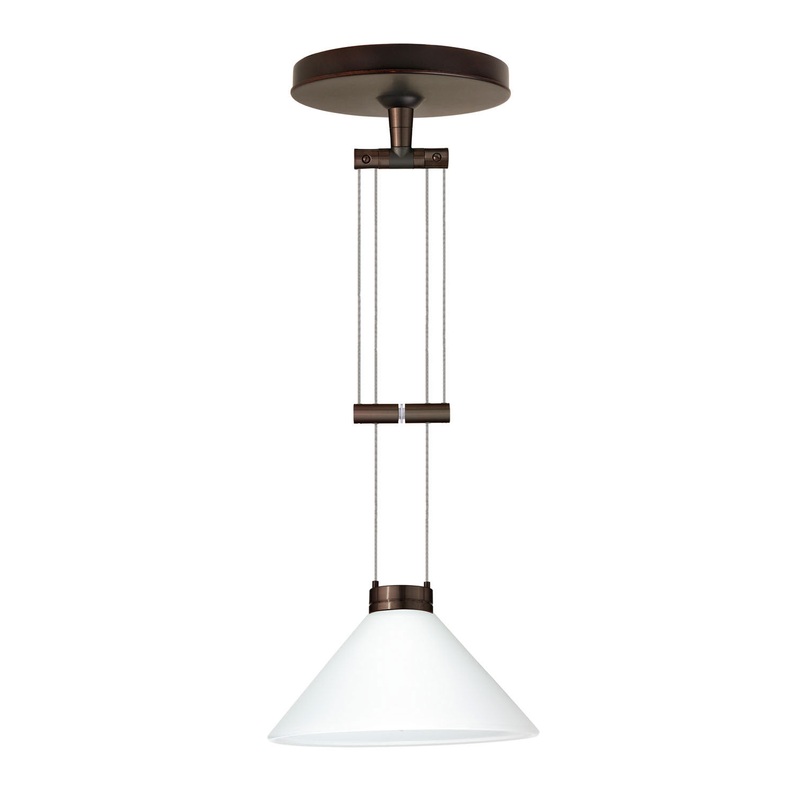 Besa 1XA-117607-BR Kona One Light Pendant Bronze