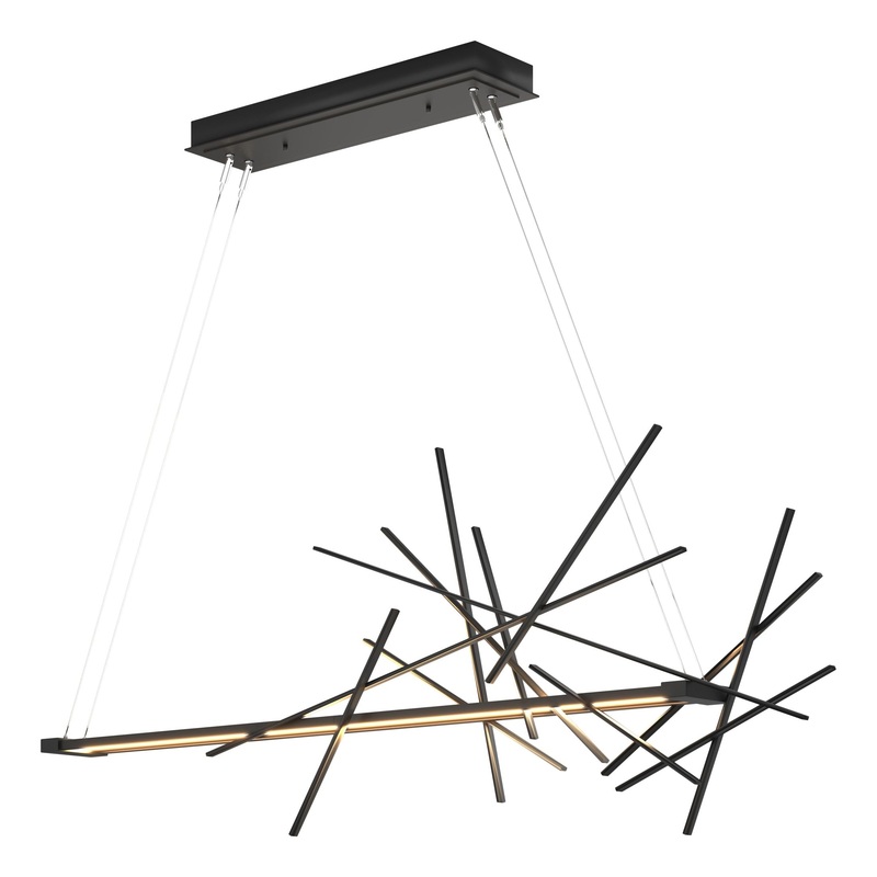 Cascade LED Pendant Black