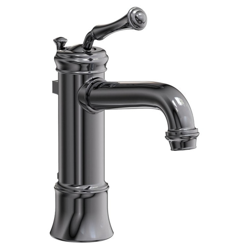 Lavatory Faucet Astor 1 Lever ADA WaterSense Midnight Chrome 1.2 Gallons per Minute Pop-Up 1 Hole