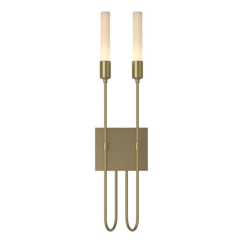 Lisse 2-Light Sconce Modern Brass