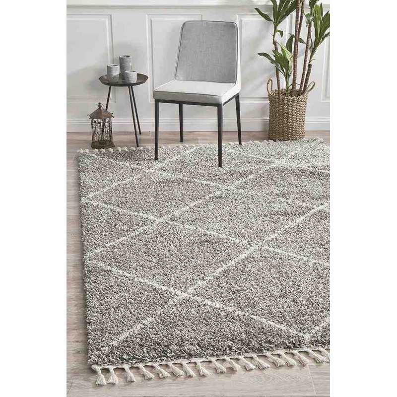 Saffron 22 Grey by Rug Culture – 170X120CM – RECTANGLE
