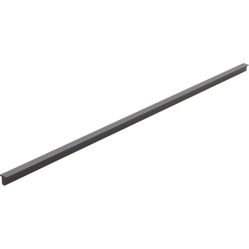 Atlas Homewares T Bar Pull 23 1/2 Inch (c-c) Matte Black