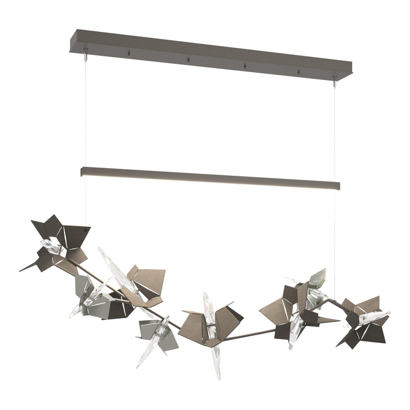 Belladonna LED Pendant Dark Smoke Sterling