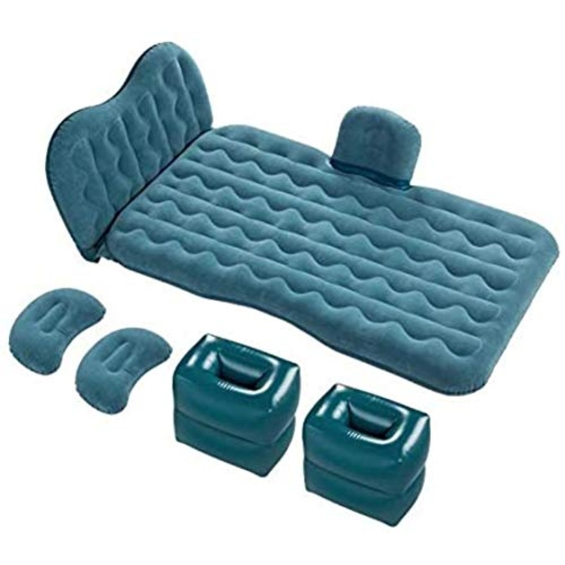 Ceiling Pendant Appoggio Auto Gonfiabile Letto Multifunzionale dell’automobile Letto con la Testa Protector Gonfiabile vagone Letto Mid Letto Letto Gonfiabile (Color : Green)