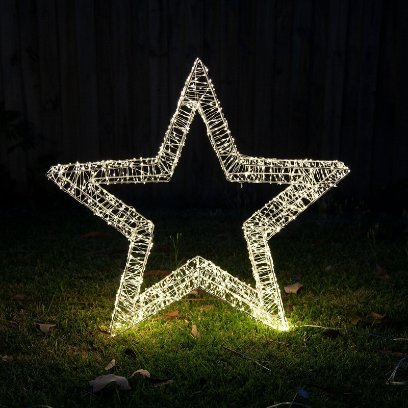 Samland 3D Frame Led Star Warm White for Christmas Decoration – 3DStar_L