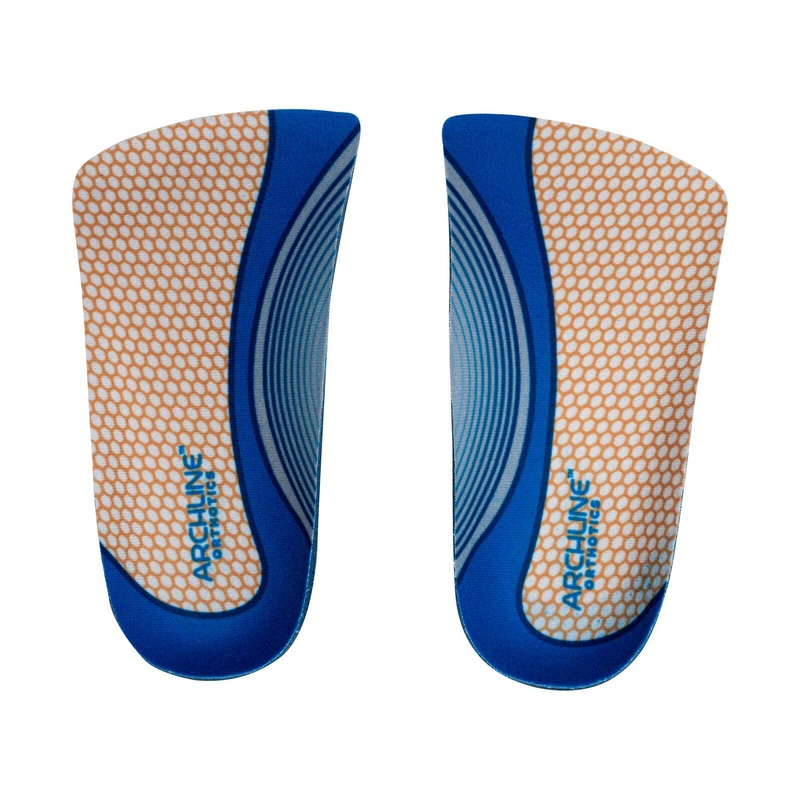 ARCHLINE 3/4 Slim Orthotics Plantar Fasciitis Insoles Balance Support Relief – EUR 47