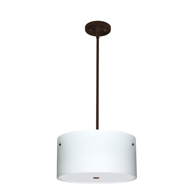 Besa 1KT-400807-BR Tamburo Three Light Pendant Bronze (Discontinued)