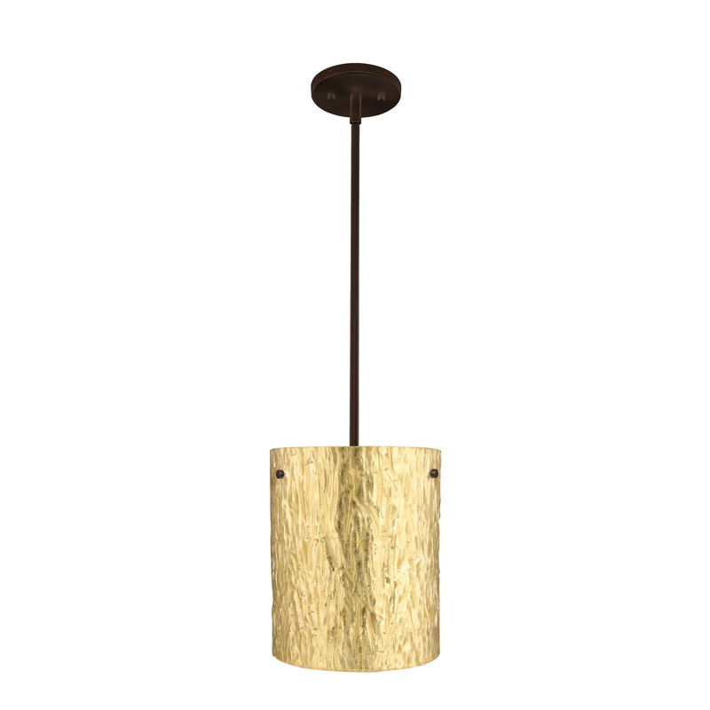 Besa 1TT-4006GS-LED-BR Tamburo One Light Pendant Bronze