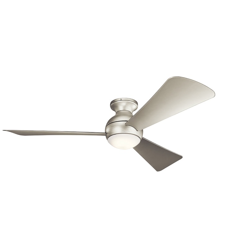 Kichler 330152NI 54″ Ceiling Fan, Brushed Nickel