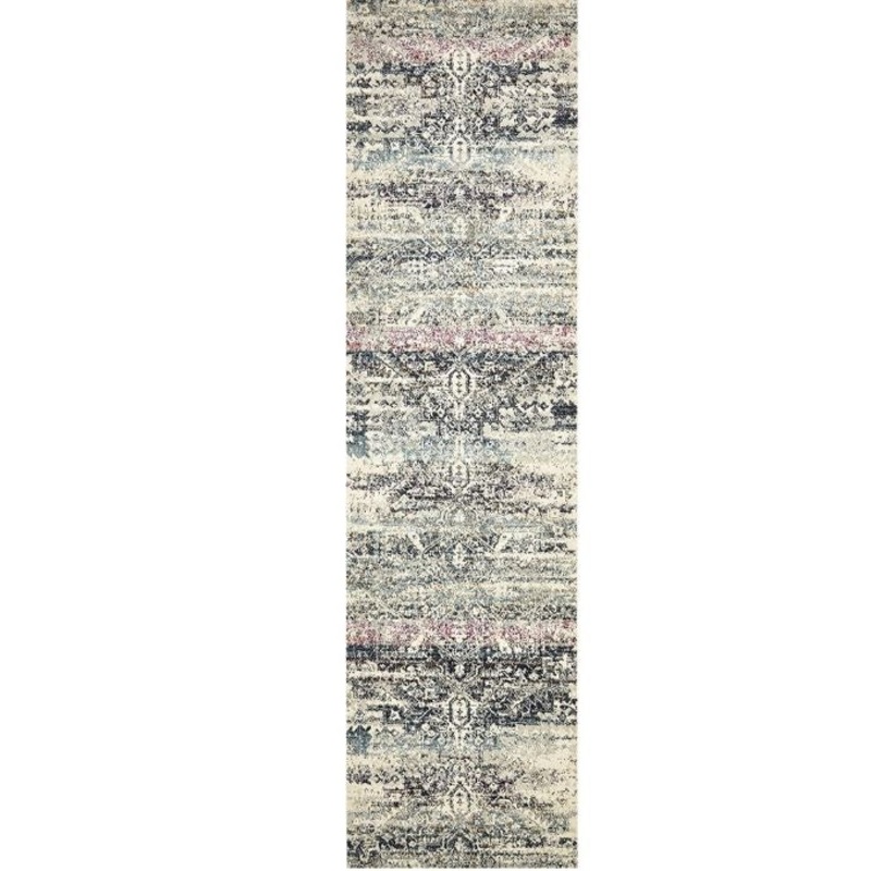 Museum 865 Blue Runner by Rug Culture-400X80CM – RUNNER