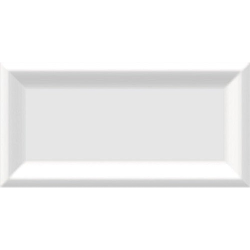 Roca Tile Usa Inc United States Ceramic Tile U081 Bright White Ice 3X6 Reverse Beveled Wall Tile. U081Mon-36