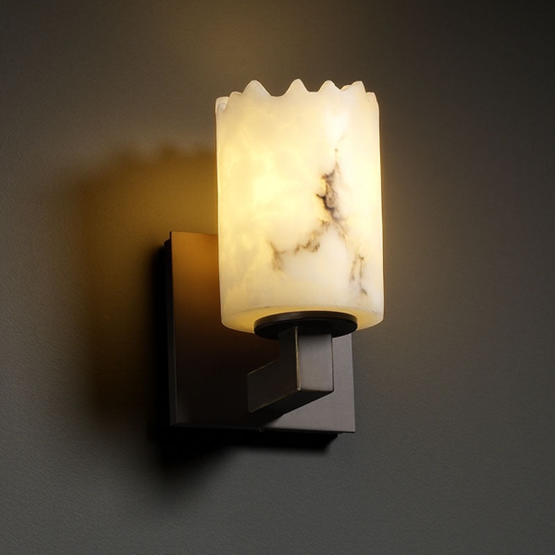 Wall Sconce from the LumenAria Collection in Dark Bronze Finish by Justice Designs