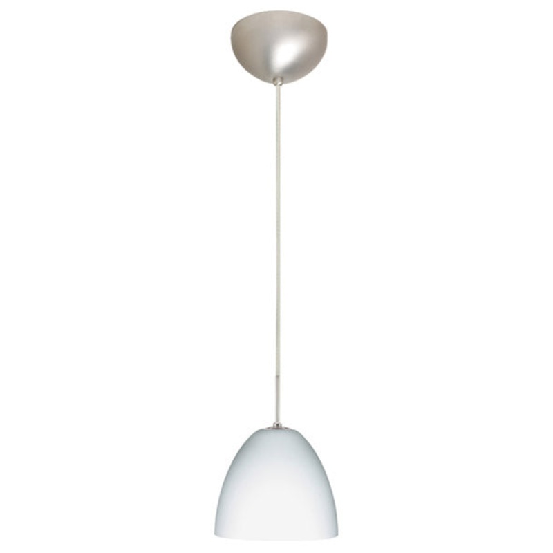 Besa 1JC-447007-SN Vila One Light Pendant Satin Nickel