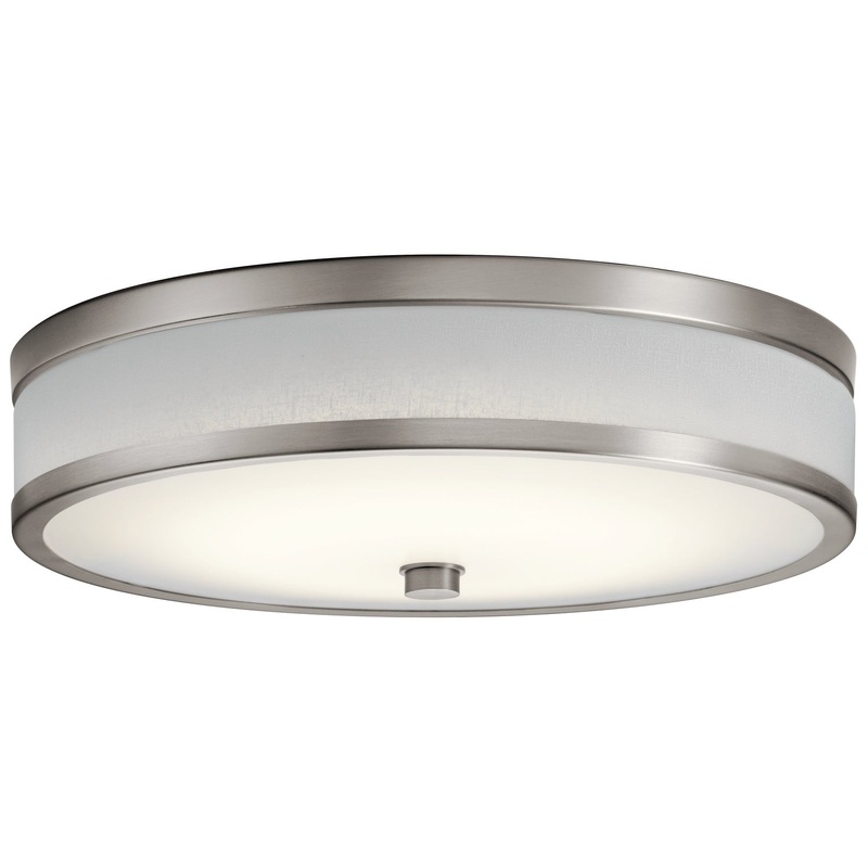 Kichler 11303CPLED LED Flush Mount, Champagne