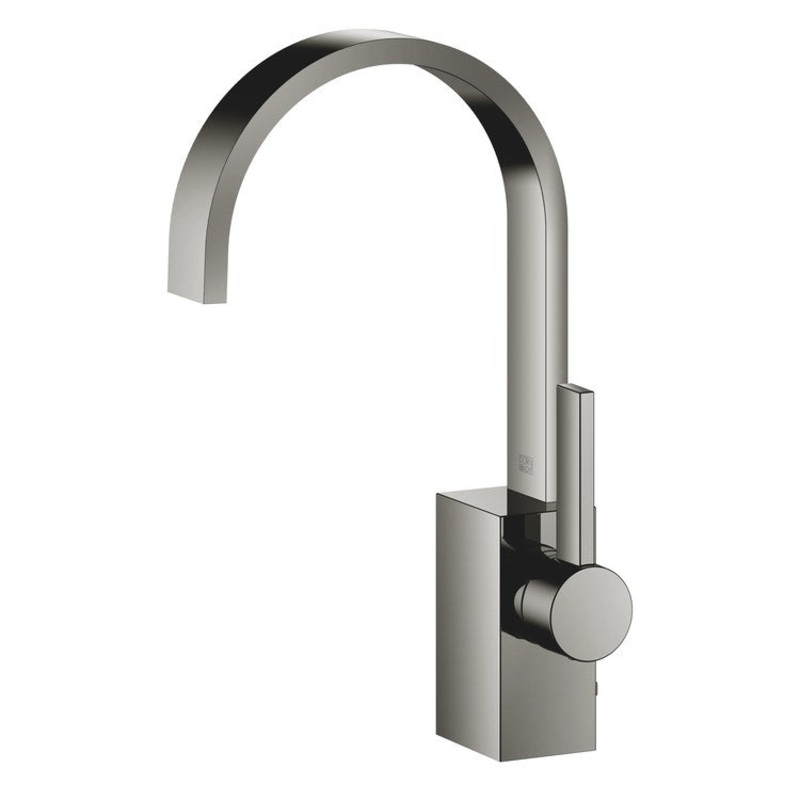Lavatory Faucet MEM Mixer 1 Lever ADA Dark Chrome 1.2 Gallons per Minute Pop-Up Waste 1 Hole