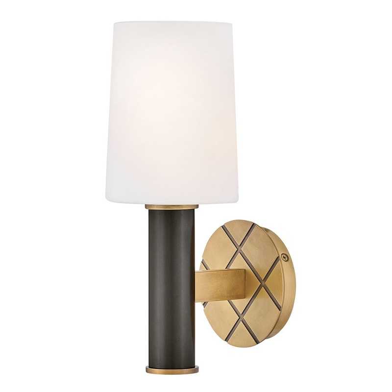 LED Wall Sconce from the Declan Collection in Heritage Brass Finish by Hinkley