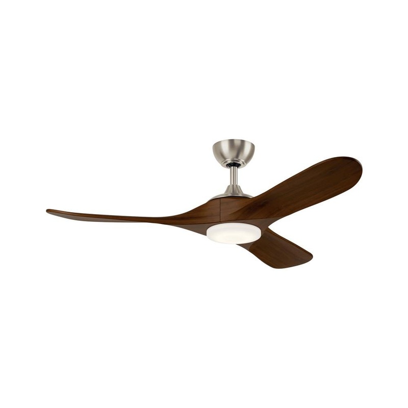 Mylo 52″ Ceiling Fan Painted Brushed Nickel