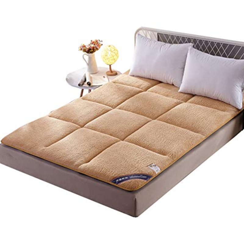 NSAIH Tappetino per Tatami,Pieghevole,Futon da Viaggio,Coprimaterasso,Morbido,Disponibile su Entrambi i Lati,Materasso per dormitorio,Materasso Antiscivolo,per Esercizi di Yoga,Campeggio,Hotel