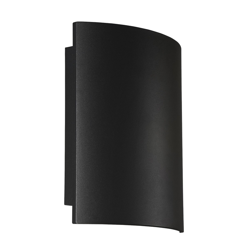 Outdoor LED Wall Mount Black