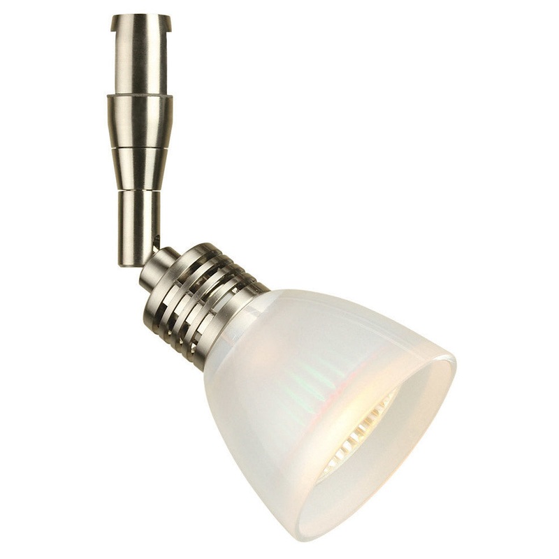Swivel Head from the Action Collection in Satin Nickel Finish by Stone Lighting