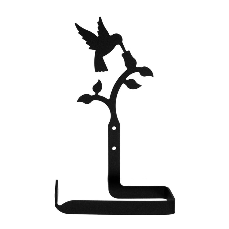 Village Wrought Iron TT-18 Hummingbird Toilet Tissue Holder