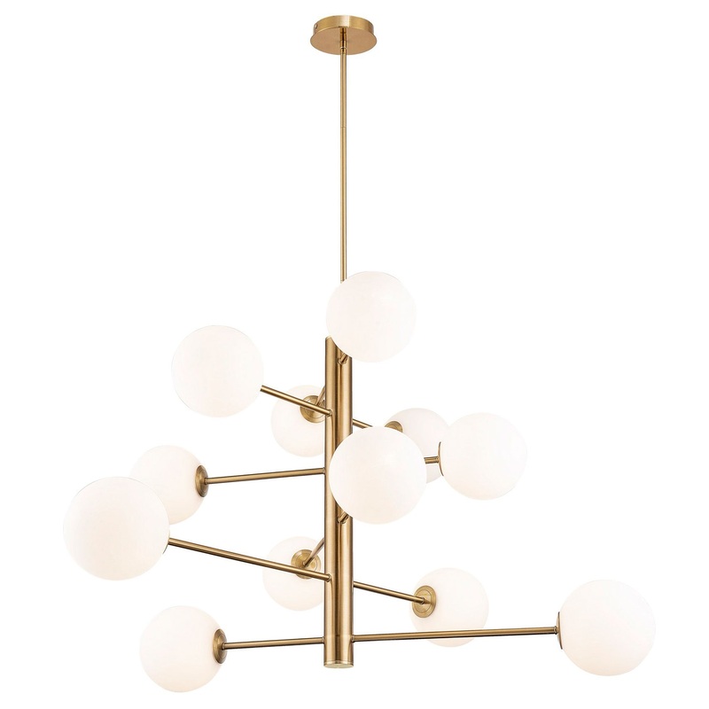 Aurelia Chandelier – Brass / 33.50