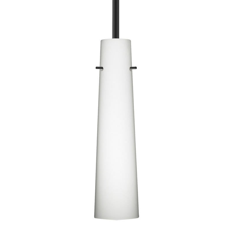Besa 1TT-567407-LED-BK Besa Camino Stem Pendant LED Pendant Black