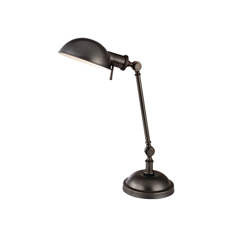 One Light Table Lamp from the Girard Collection in Old Bronze Finish by Hudson Valley