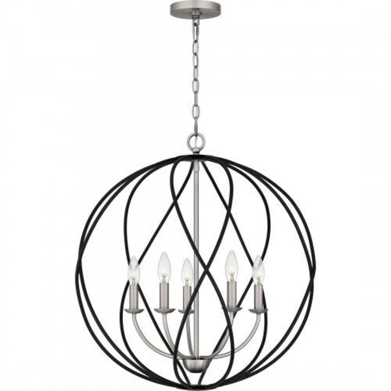 Quoizel BYN2824AN Bryn Pendant 5 lights antique nickel Pendant