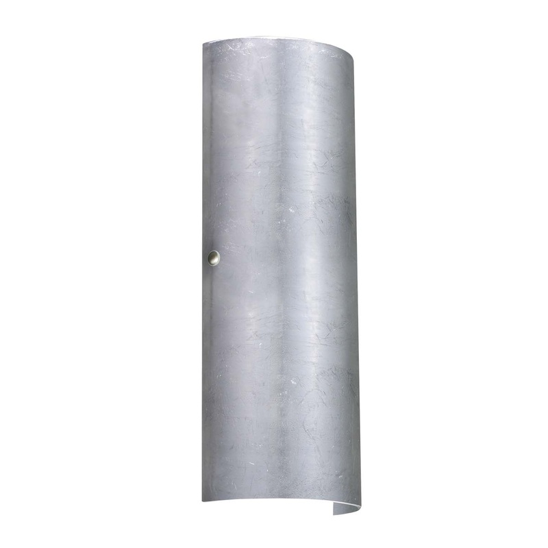Two Light Wall Sconce from the Torre Collection in Polished Nickel Finish by Besa