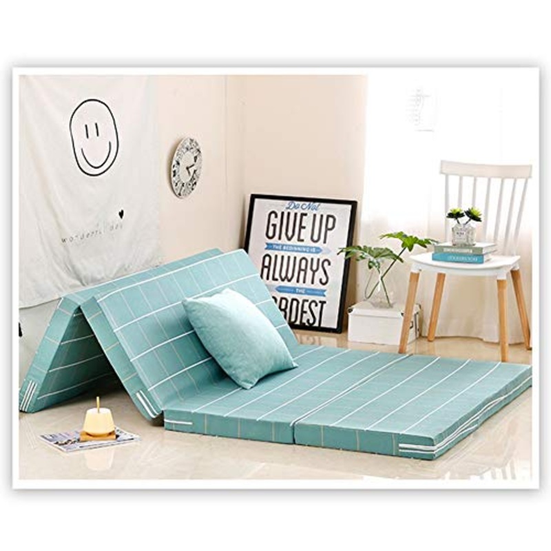 YANGLY 10 Centimetri di Spessore Pieghevoli Materassi Z da Letto for Adulti E Bambini Utilizzato Come Yoga Mat, Tappetino, Stuoia di Picnic, Studente Letto A Castello