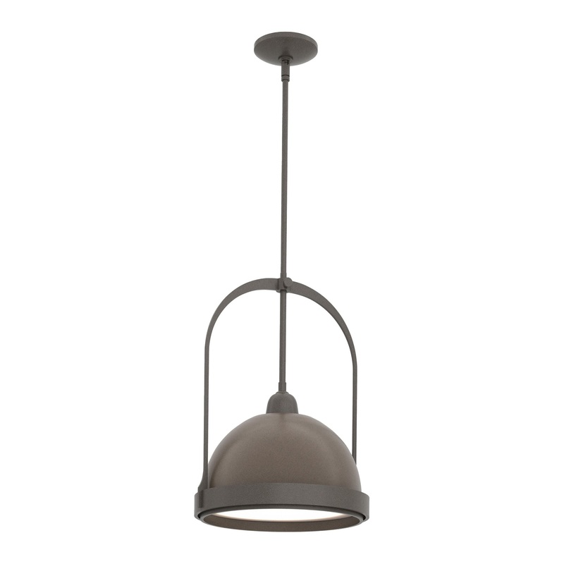 Atlas Small Pendant Dark Smoke Bronze