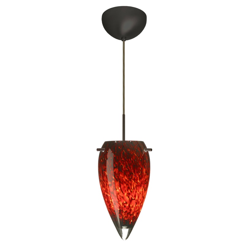 Besa 1JC-412541-BR Juli One Light Pendant Bronze (Discontinued)