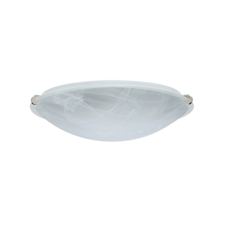 Besa 968252-PN Trio One Light Ceiling Mount Polished Nickel