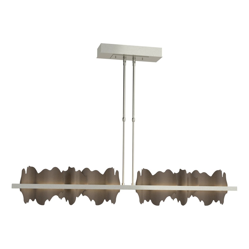 Hildene Large LED Pendant Sterling Bronze