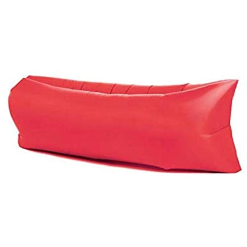 HongLianRiven Lettino da Viaggio Letto Gonfiabile Esterna Portatile Pigro sof Gonfiabile Water Beach Erba Parco Aria-Letto Divano Giocattolo 5-23 (Color : Red)