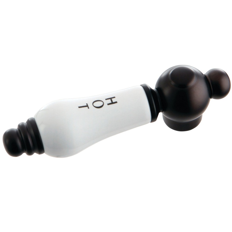 KSH3955PLH Hot Porcelain Lever Handle, Oil Rubbed Bronze